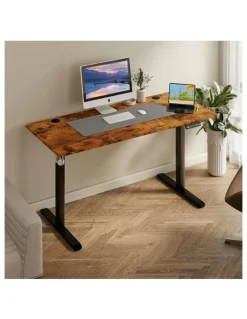 Levede Height Adjustable Gaming Electric Standing Desk 140cm in Vintage Oak