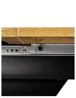 Levede Levede Dining Table Extendable 120cm-160cm 6 People Rectangular Dining Room