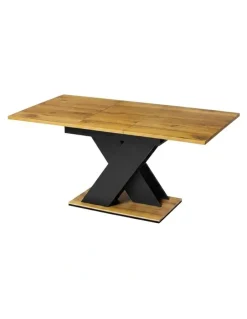 Levede Levede Dining Table Extendable 120cm-160cm 6 People Rectangular Dining Room