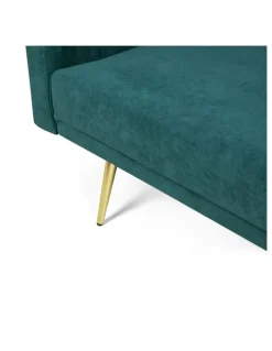 Levede 3 Seater Sofa Bed in Green