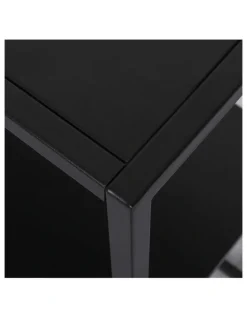 Levede 3-Tier Console Table in Black