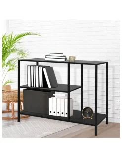 Levede 3-Tier Console Table in Black