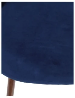 Levede 4x French Provincial Dining Chairs in Navy