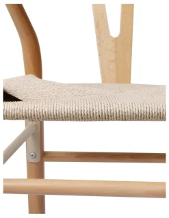 Levede 4x Hans Wegner Dining Chairs in Natural