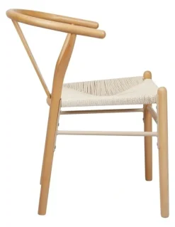 Levede 4x Hans Wegner Dining Chairs in Natural