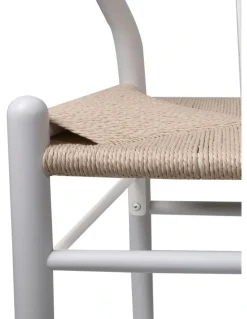 Levede 2x Wooden Dining Chairs in White