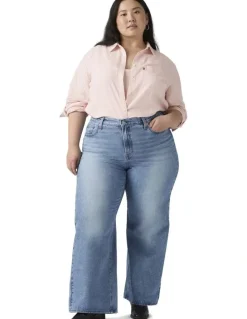 Levi's Curve Ribcage Wide-Leg Jeans in Not The Same