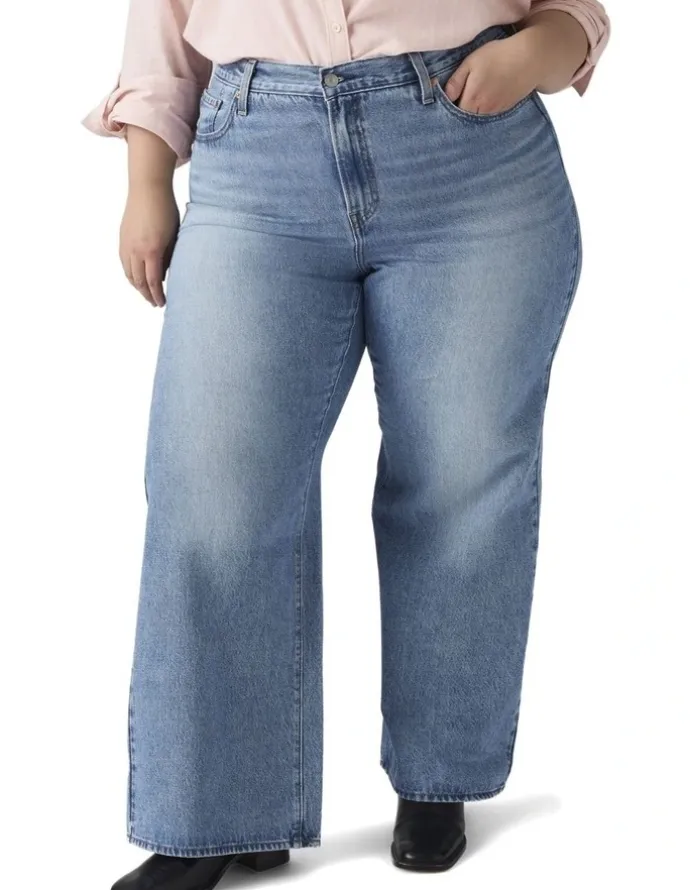 Levi's Curve Ribcage Wide-Leg Jeans in Not The Same