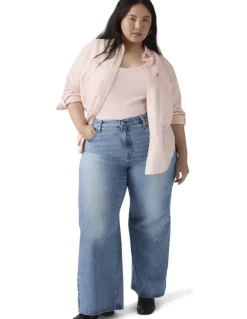 Levi's Curve Ribcage Wide-Leg Jeans in Not The Same