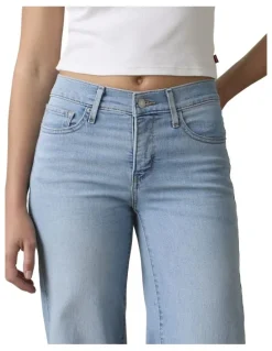 Levi's Shaping Wide-Leg Jeans 318 in Tall Glass Of Water