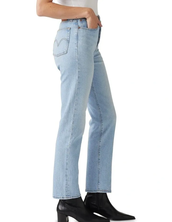 Levi's Wedgie Straight Jeans in Fully Baked
