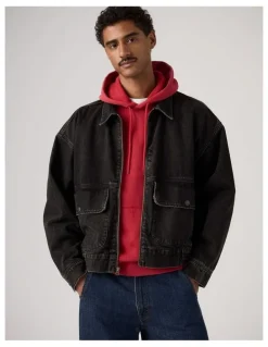 Levi's Wheeling Jacket in By the Streets Black
