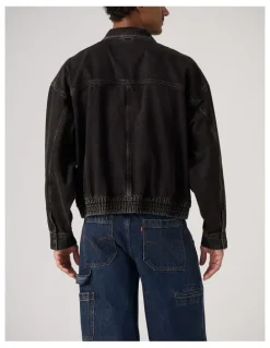 Levi's Wheeling Jacket in By the Streets Black