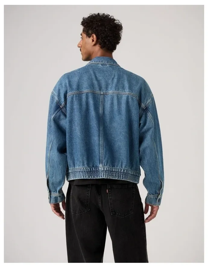 Levi's Wheeling Jacket in Daytime Activities Blue