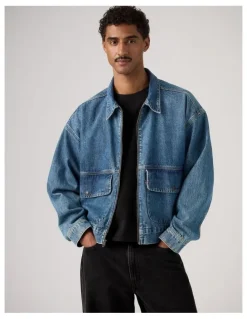 Levi's Wheeling Jacket in Daytime Activities Blue