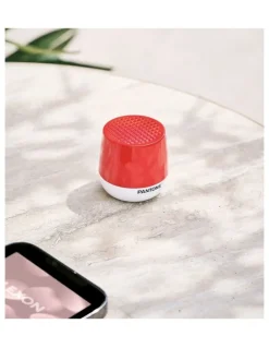 Lexon Lexon Mino Mini Bluetooth Speaker PANTONE - 2035 Red