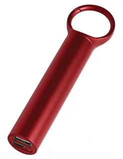 Lexon Lexon Nomaday 3000 Mah Power Bank With Clip - Red