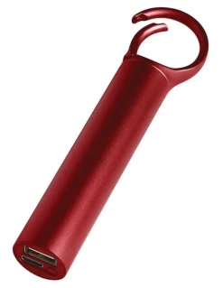 Lexon Lexon Nomaday 3000 Mah Power Bank With Clip - Red