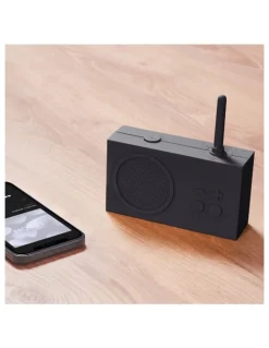 Lexon Lexon Thykho 3 Fm Radio & Bluetooth Speaker - Grey