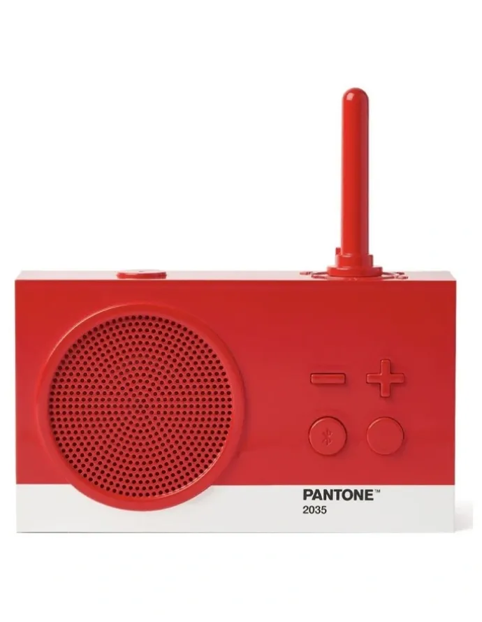 Lexon Lexon Thykho 3 Fm Radio & Bluetooth Speaker PANTONE -2035 Red