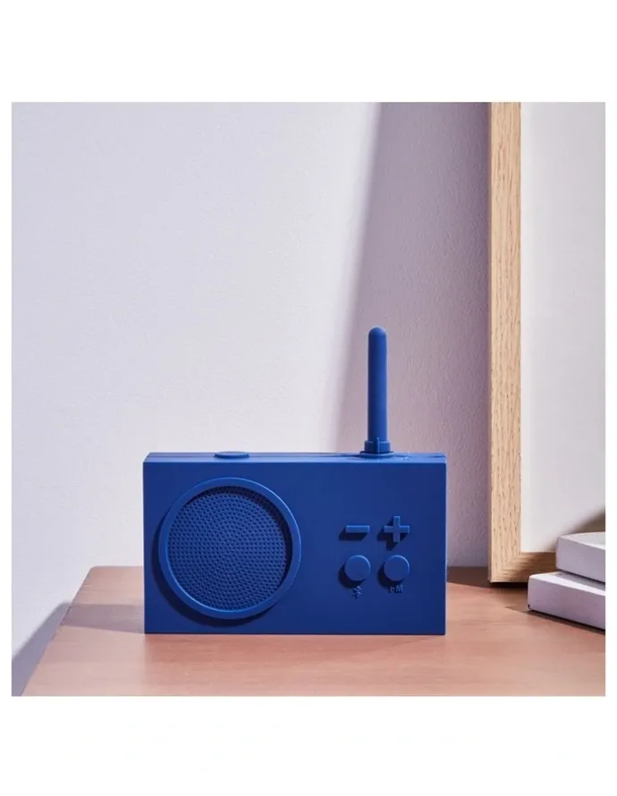 Lexon Lexon Thykho 3 Fm Radio & Bluetooth Speaker - Dark Blue