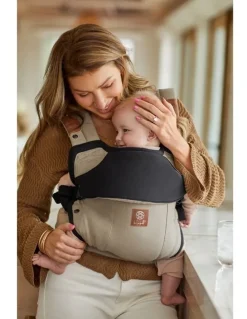 Lillebaby Babystudio LilleBaby Elevate 6-in-1 Hip Healthy Baby Newborn Adjustable Carrier Warm Sand