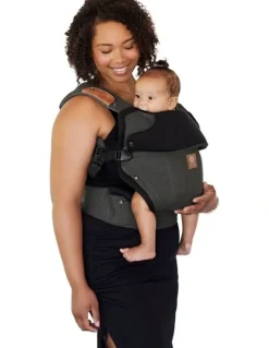 Lillebaby Babystudio LilleBaby Elevate 6-in-1 Hip Healthy Baby Newborn Adjustable Carrier Pewter
