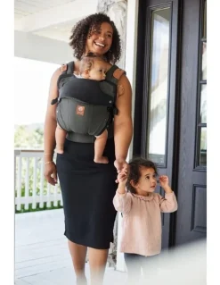 Lillebaby Babystudio LilleBaby Elevate 6-in-1 Hip Healthy Baby Newborn Adjustable Carrier Pewter