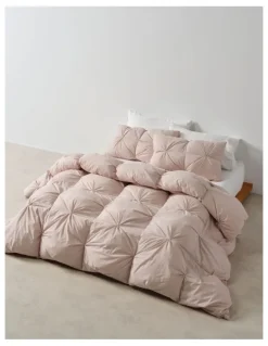 Linen House Avalon Coverlet in Orchid