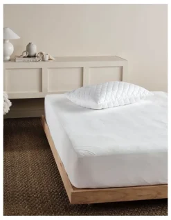 Linen House Everyday Waterproof Mattress Protector in White