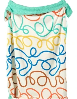 Linen House Kids Squiggle Blanket in Multi