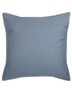 Linen House Nara 400TC Bamboo Cotton Quilt Cover Set in Bluestone
