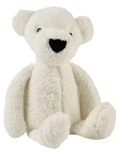 Linen House Perry Polar Bear Novelty Cushion in White