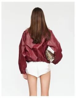 Lioness Ibiza Windbreaker in Red
