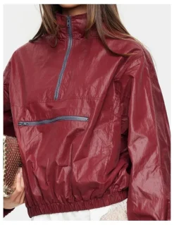 Lioness Ibiza Windbreaker in Red