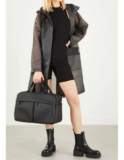 Lipault Lost In Berlin 24H 2.0 Duffle Bag in Black