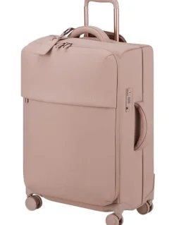 Lipault Lost In Berlin Medium Trip 2.0 Suitcase in Rose Quartz