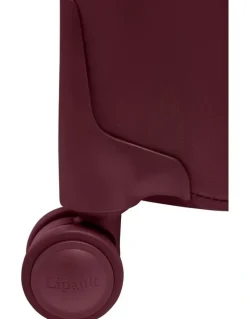 Lipault Plume Long Trip Suitcase 70cm in Red