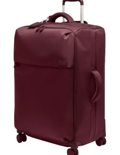 Lipault Plume Long Trip Suitcase 70cm in Red