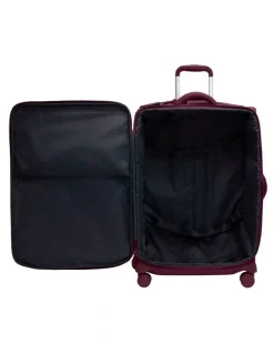 Lipault Plume Long Trip Suitcase 70cm in Red