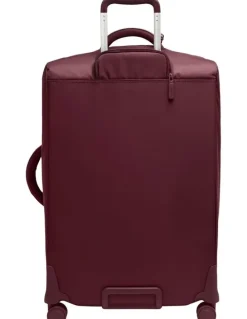 Lipault Plume Long Trip Suitcase 70cm in Red