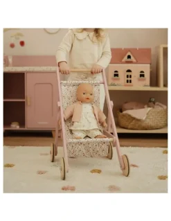 Little Dutch Roleplay Wooden Doll Stroller