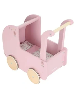 Little Dutch Roleplay Wooden Doll Pram