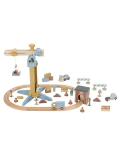 Little Dutch Rollplay Crane Set Train Track