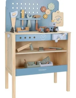 Little Dutch Rollplay Wooden Workbench