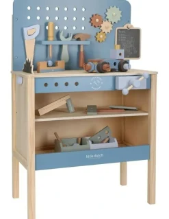 Little Dutch Rollplay Wooden Workbench