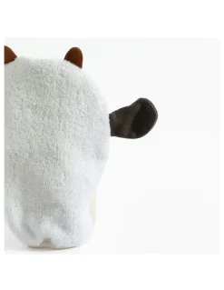 Living Textiles Bath Mitt in Beige