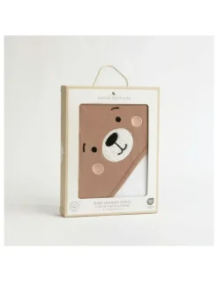 Living Textiles Hooded Towel in Multi