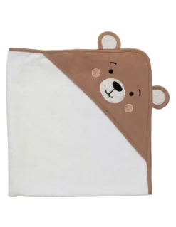 Living Textiles Hooded Towel in Multi