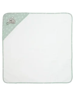 Living Textiles Organic Hooded Towel in Multi